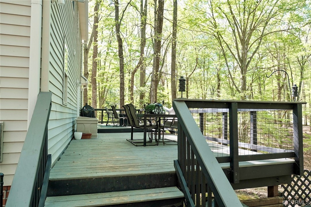 Undisclosed Address Aylett, VA 23009 - Photo 35 of 36 a view of a balcony with chairs
