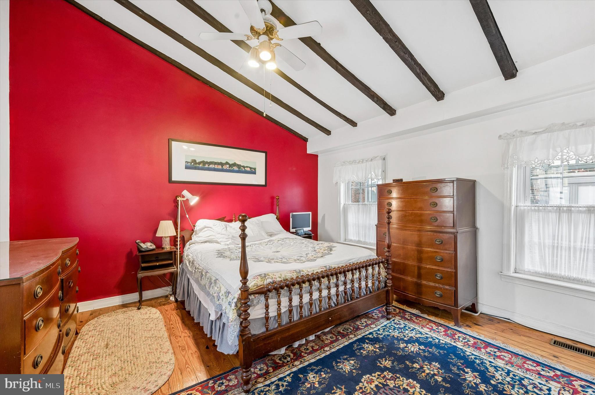 2119 Rodman Street Philadelphia, PA 19146 - Photo 20 of 24 a bedroom with bed and a window