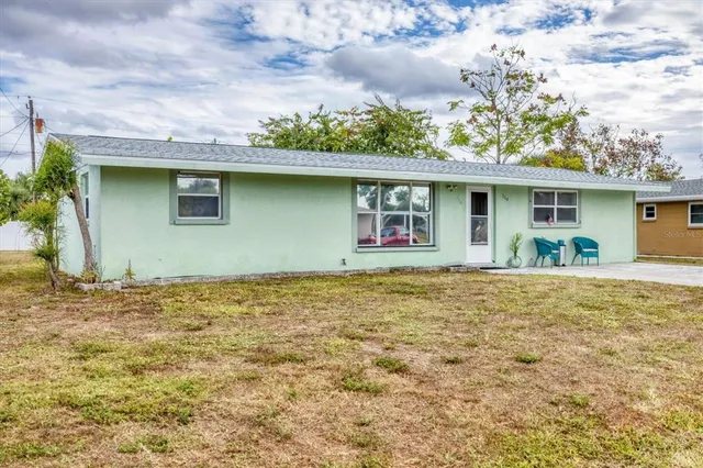 a house with a outdoor space