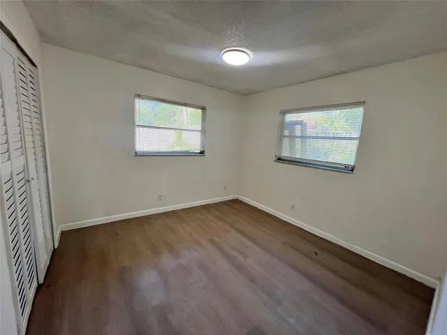 wooden floor in an empty room