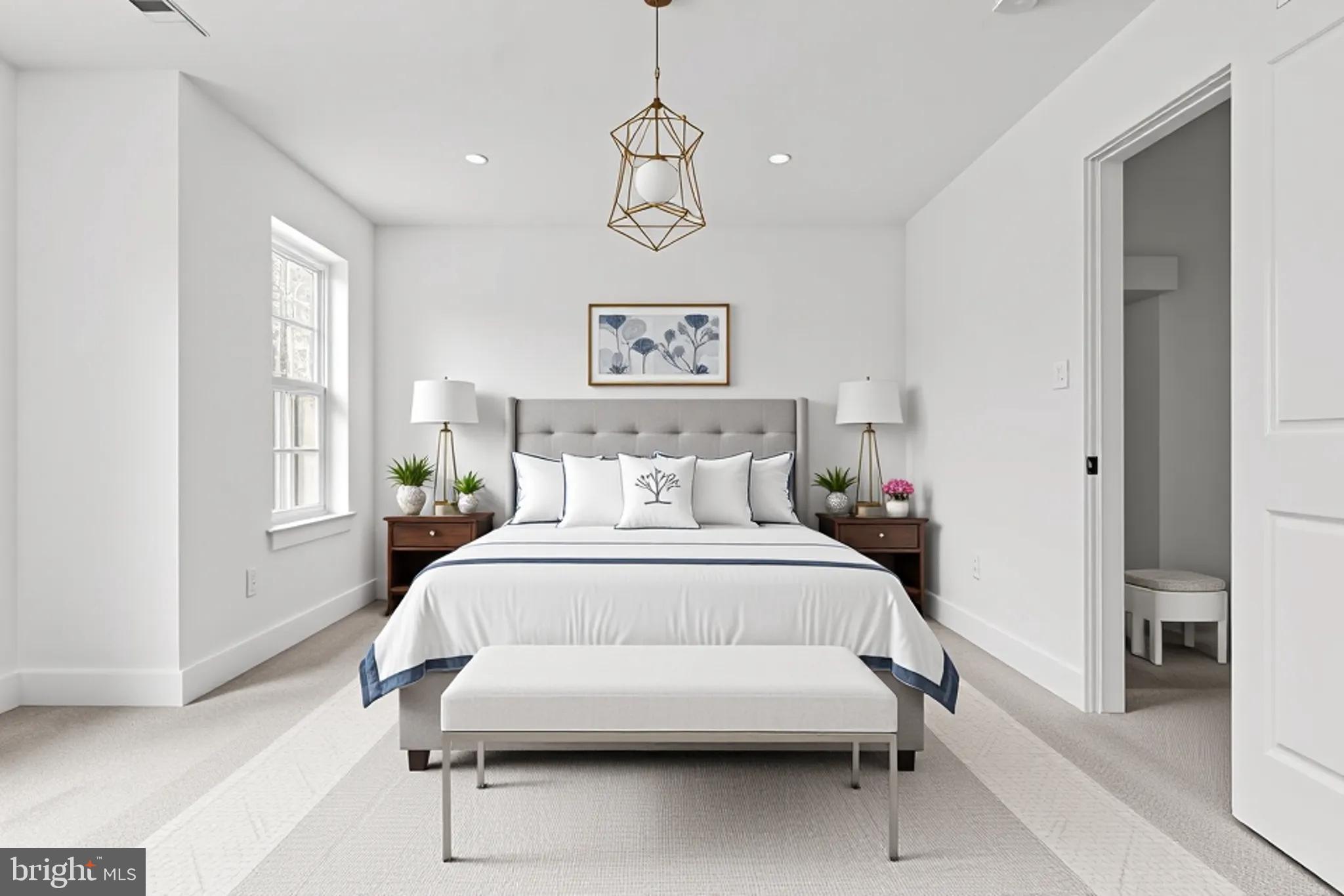 207 8th Street Bridgeport, PA 19405 - Photo 8 of 12 Serene modern bedroom retreat.