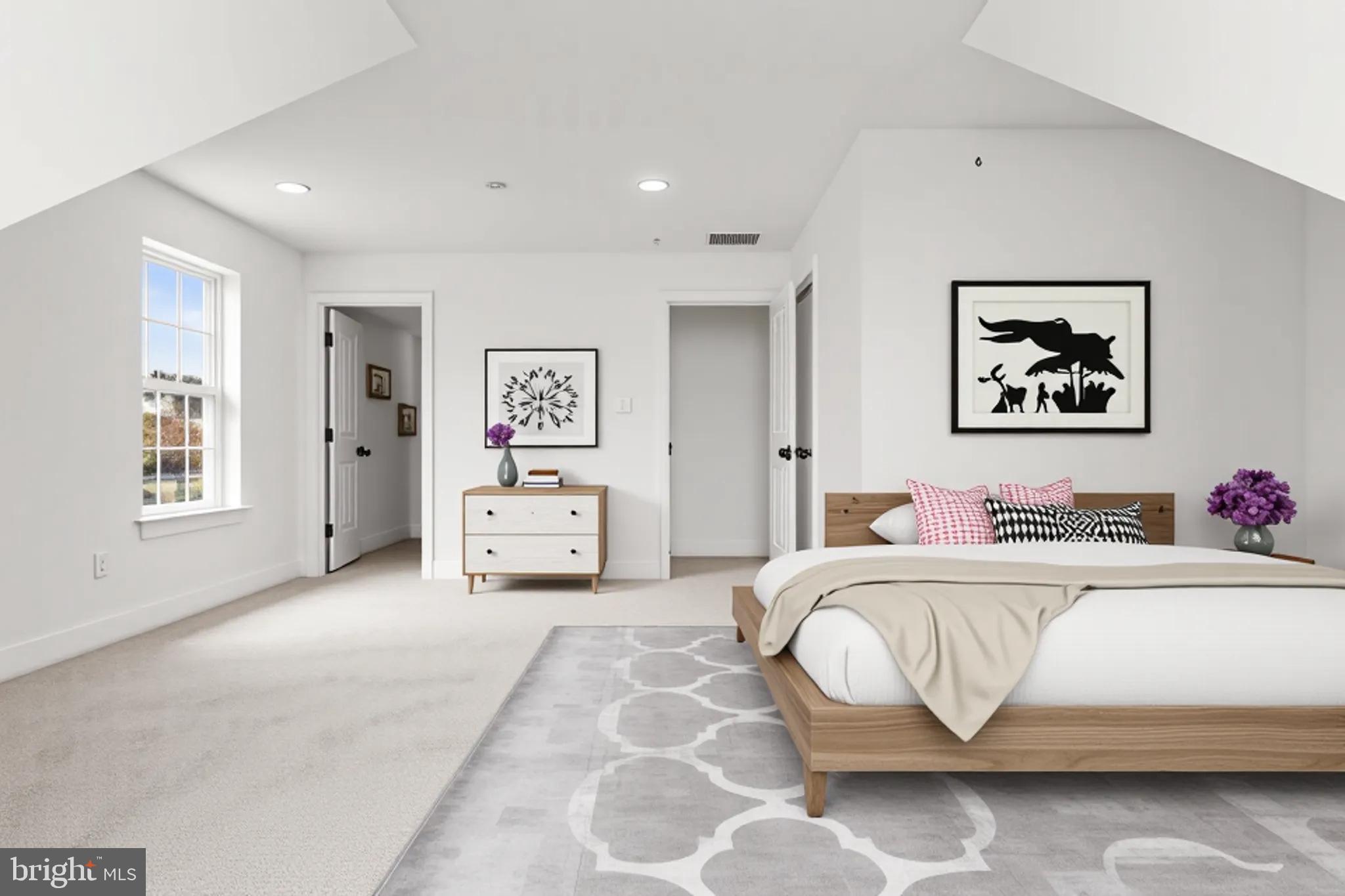 207 8th Street Bridgeport, PA 19405 - Photo 9 of 12 Bright and airy modern bedroom retreat.