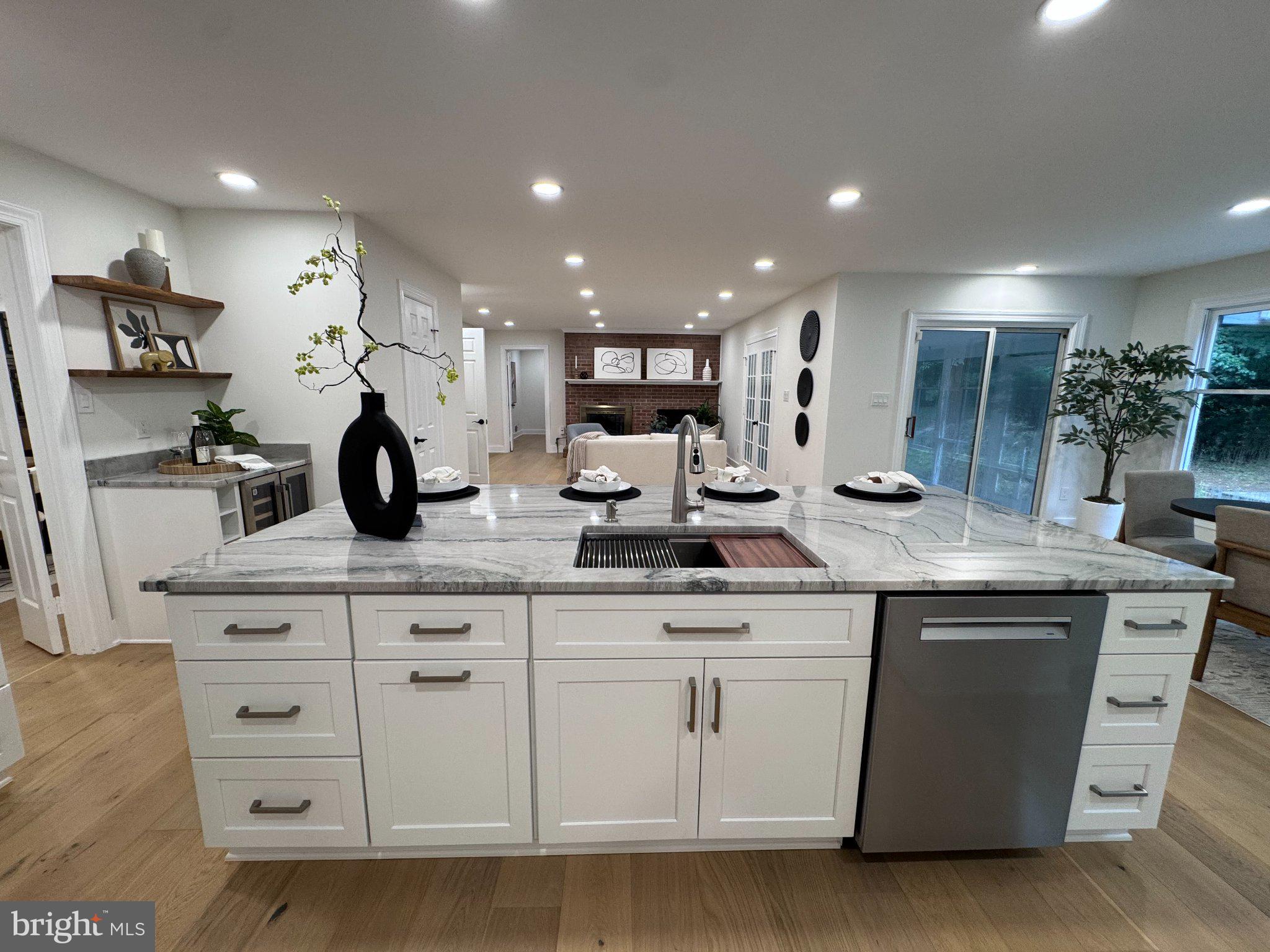 1132 Springvale Road Great Falls, VA 22066 - Photo 5 of 18 Modern kitchen with elegant finishes.