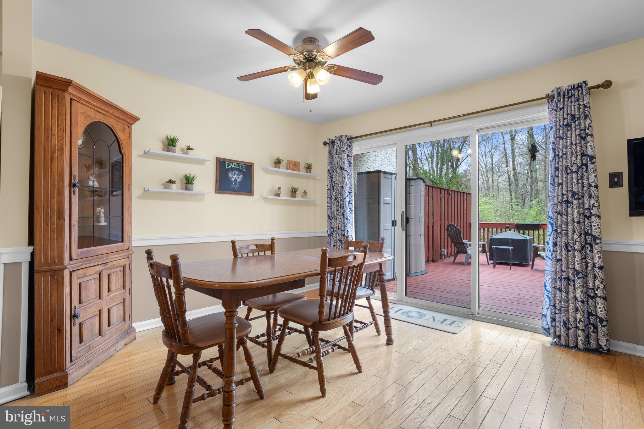 326 Westbriar Drive Media, PA 19063 - Photo 10 of 29 a view of a dining room with furniture window and wooden floor