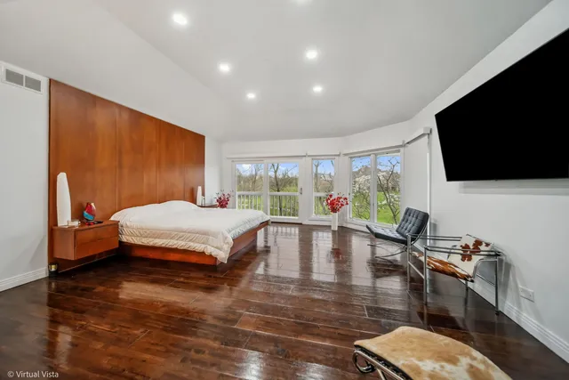 a car parked in a room