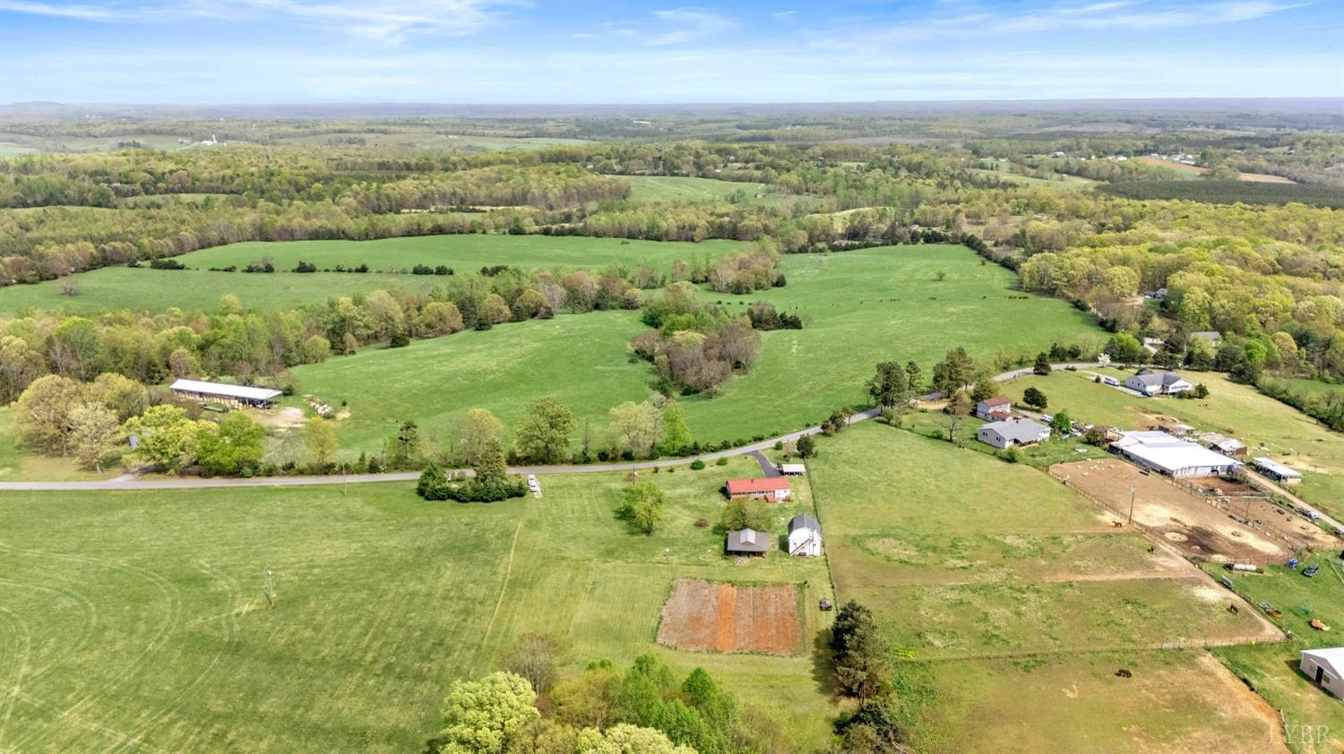 983 East Ferry Road Gladys, VA 24554 - Photo 54 of 62 an aerial view of residential houses with outdoor space