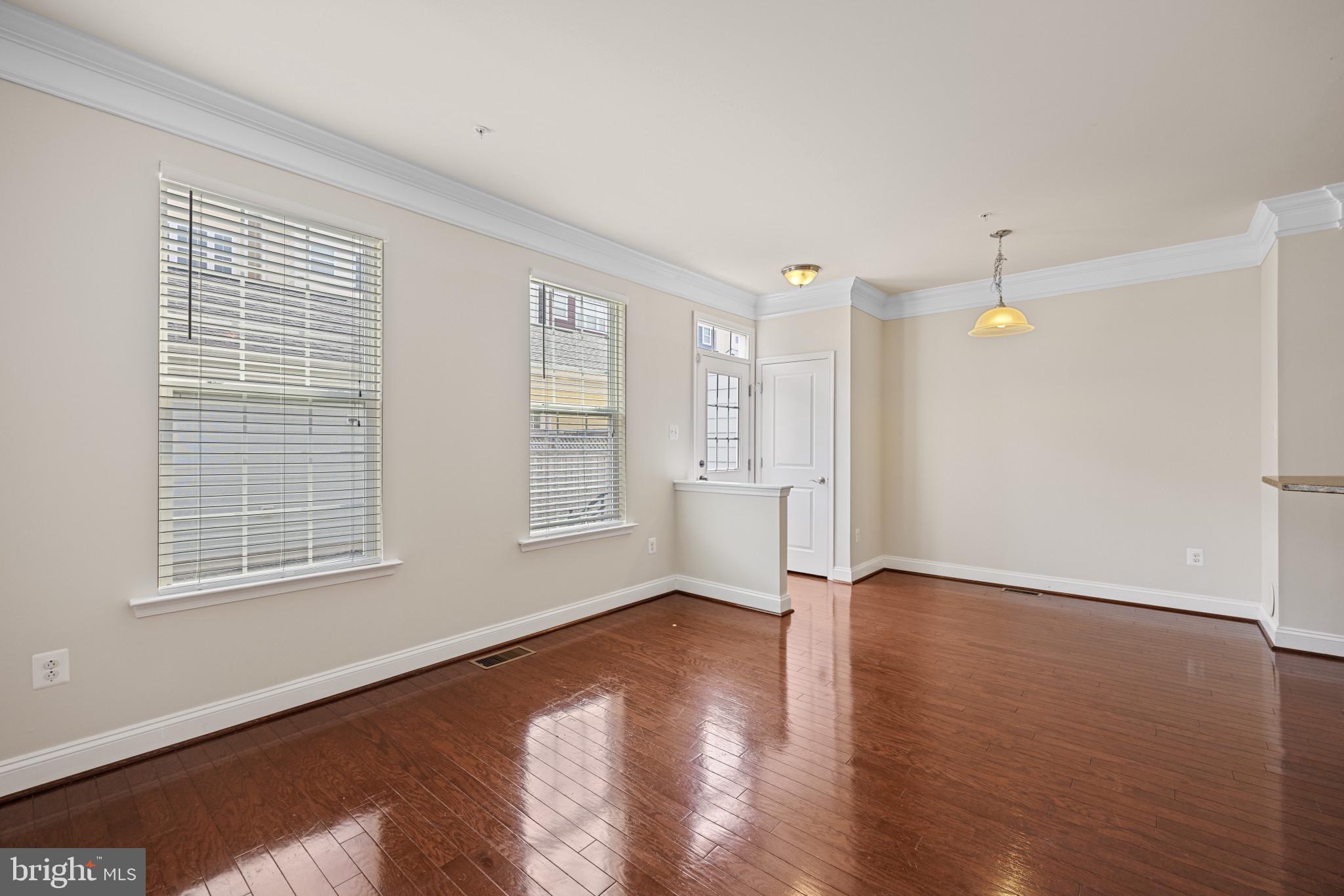 6126 Edward Hill Road Ellicott City, MD 21043 - Photo 20 of 64 Living Room / Breakfast Area w/door to yard