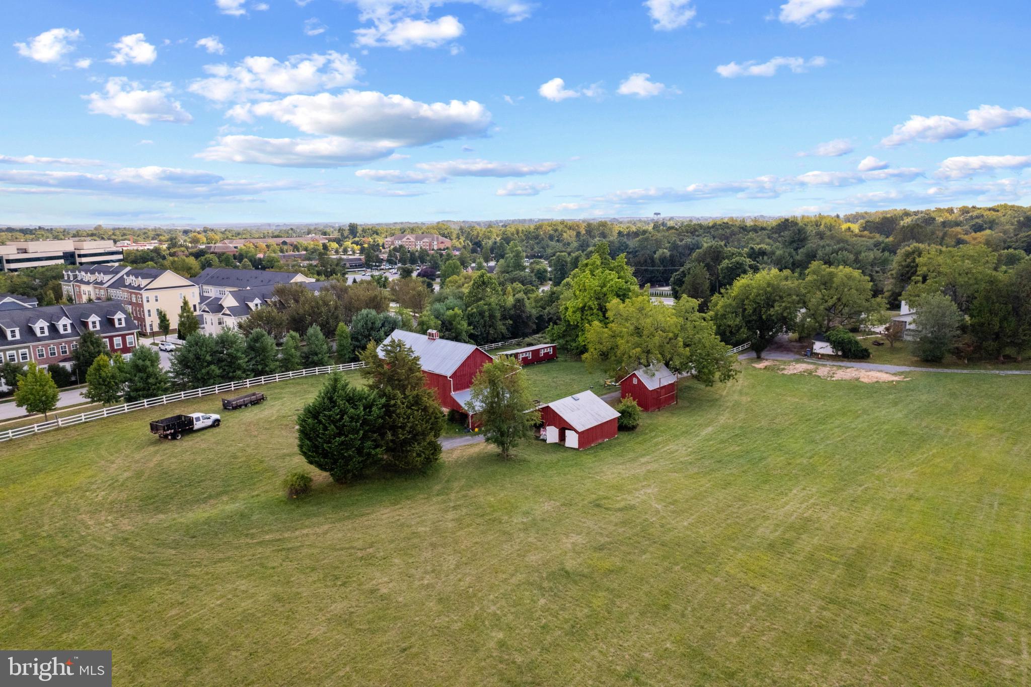 6126 Edward Hill Road Ellicott City, MD 21043 - Photo 62 of 64 Aerial - Entrance to Community has Farm View