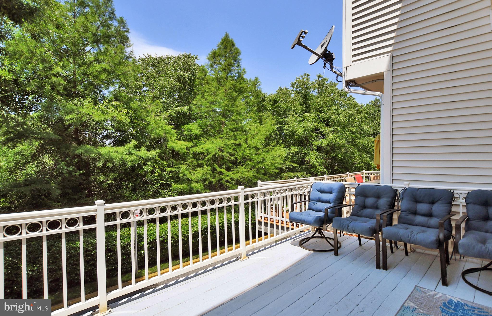 2107 Clark Place Silver Spring, MD 20910 - Photo 5 of 33 Wide deck overlooking trees