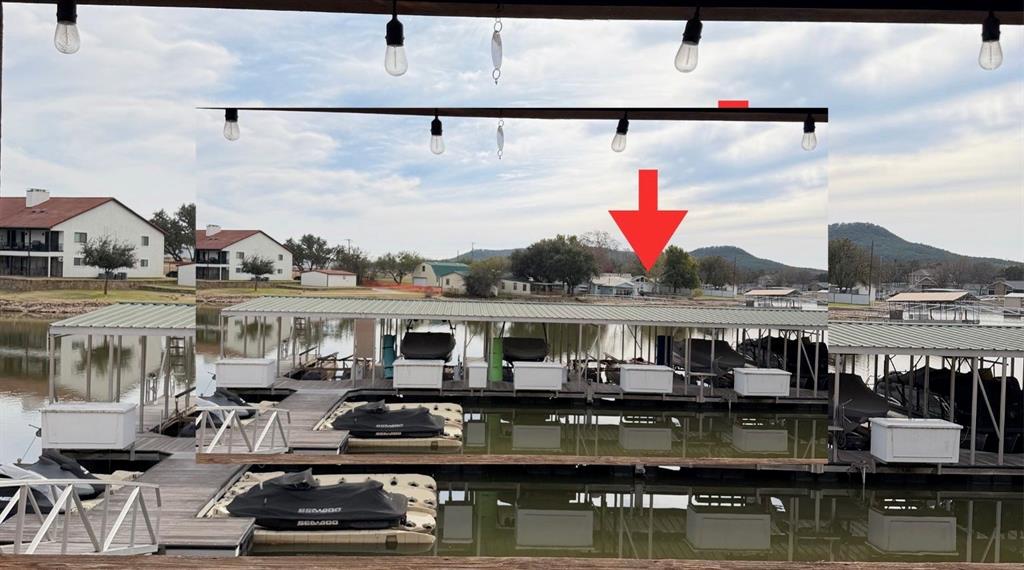 1361 Willow Beach Road, Unit A5 Graford, TX 76449 - Photo 17 of 17 a aerial view of houses with yard