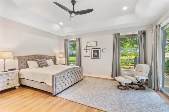 a bathroom with a double vanity sink and mirror