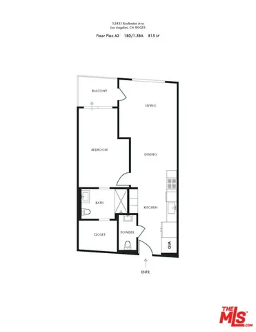$4,150 | 12431 Rochester Avenue, Unit PH4, Los Angeles, CA 90025