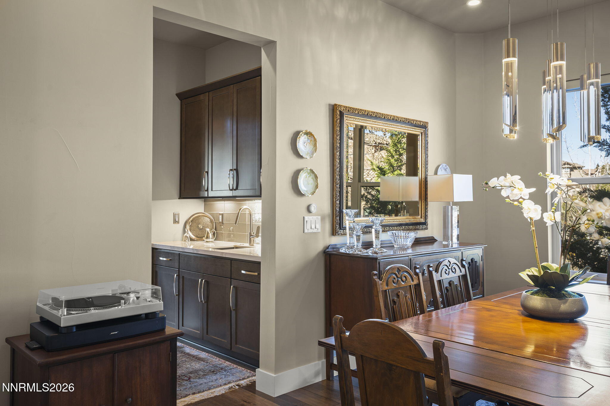 4856 Sierra Pine Court Reno, NV 89519 - Photo 25 of 71 a view of a dining room with furniture and window