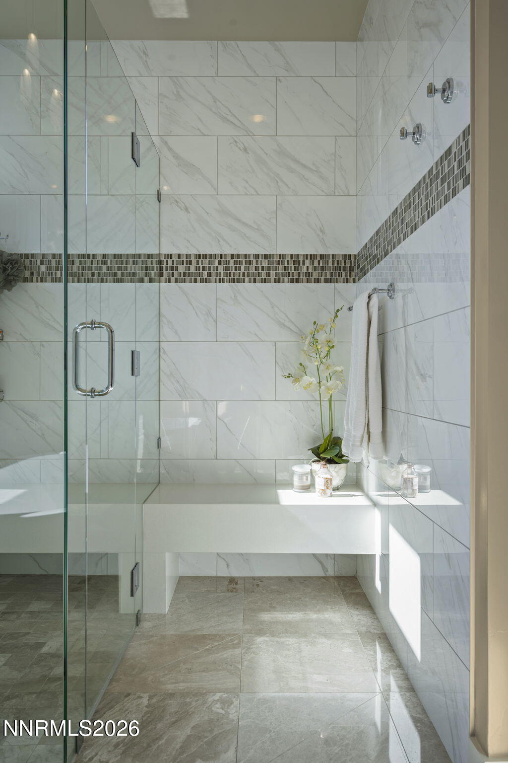 4856 Sierra Pine Court Reno, NV 89519 - Photo 29 of 71 a bathroom with a sink mirror and shower