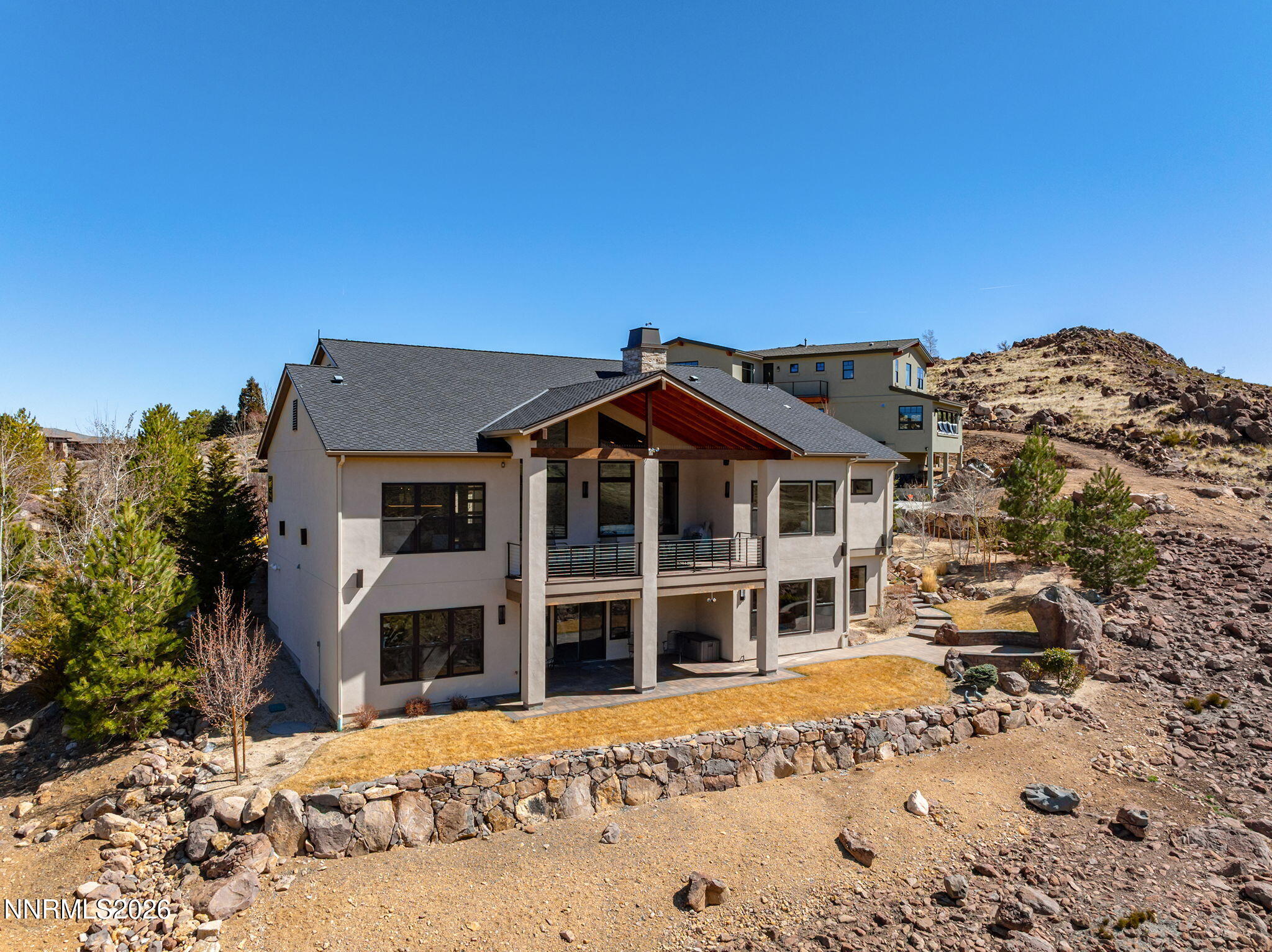 4856 Sierra Pine Court Reno, NV 89519 - Photo 68 of 71 a front view of a house
