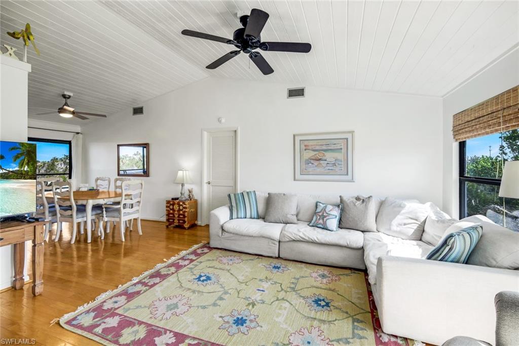 647 Rabbit Road Sanibel, FL 33957 - Photo 7 of 45 a living room with furniture