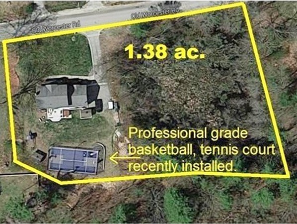 153 Old Worcester Road Charlton, MA 01507 - Photo 26 of 30 a view of swimming pool with a yard
