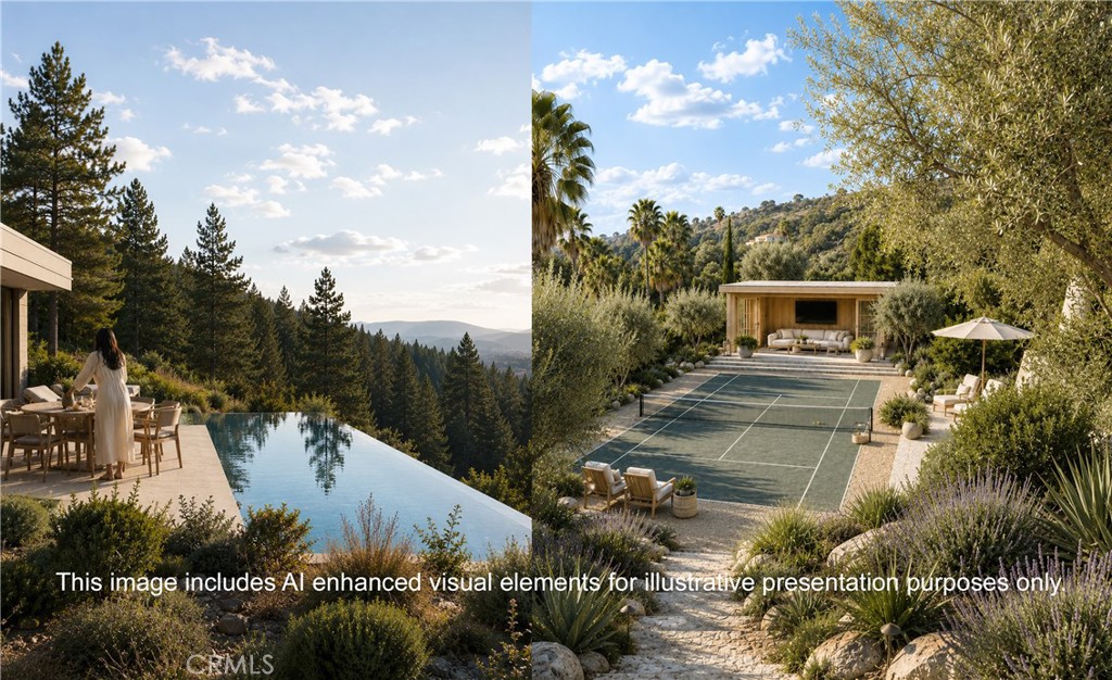 2262 Feather Rock Road Diamond Bar, CA 91765 - Photo 8 of 15 a view of a yard with plants and trees