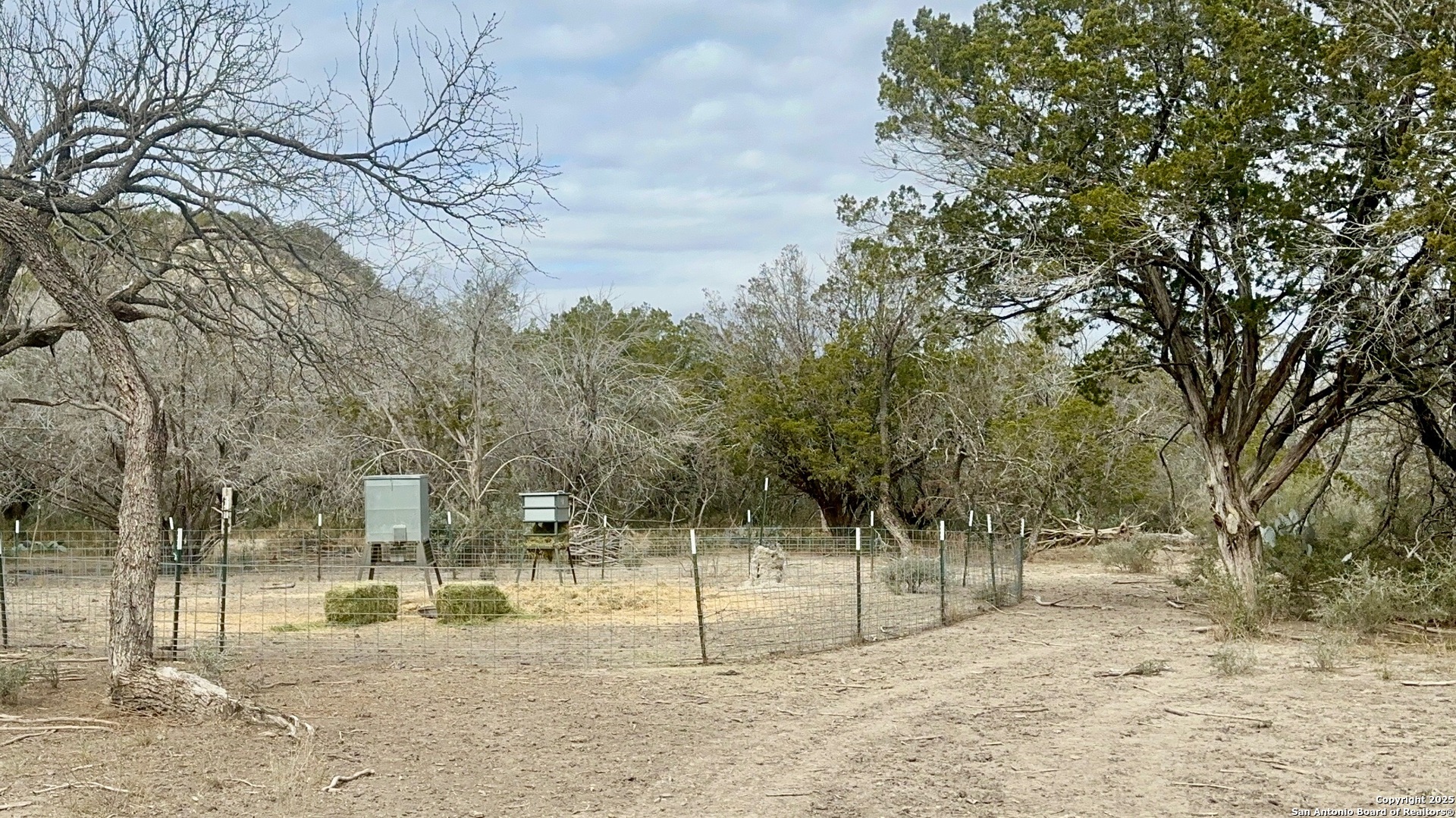 410 Craig Lane Junction, TX 76849 - Photo 37 of 53 a view of a yard covered in snow