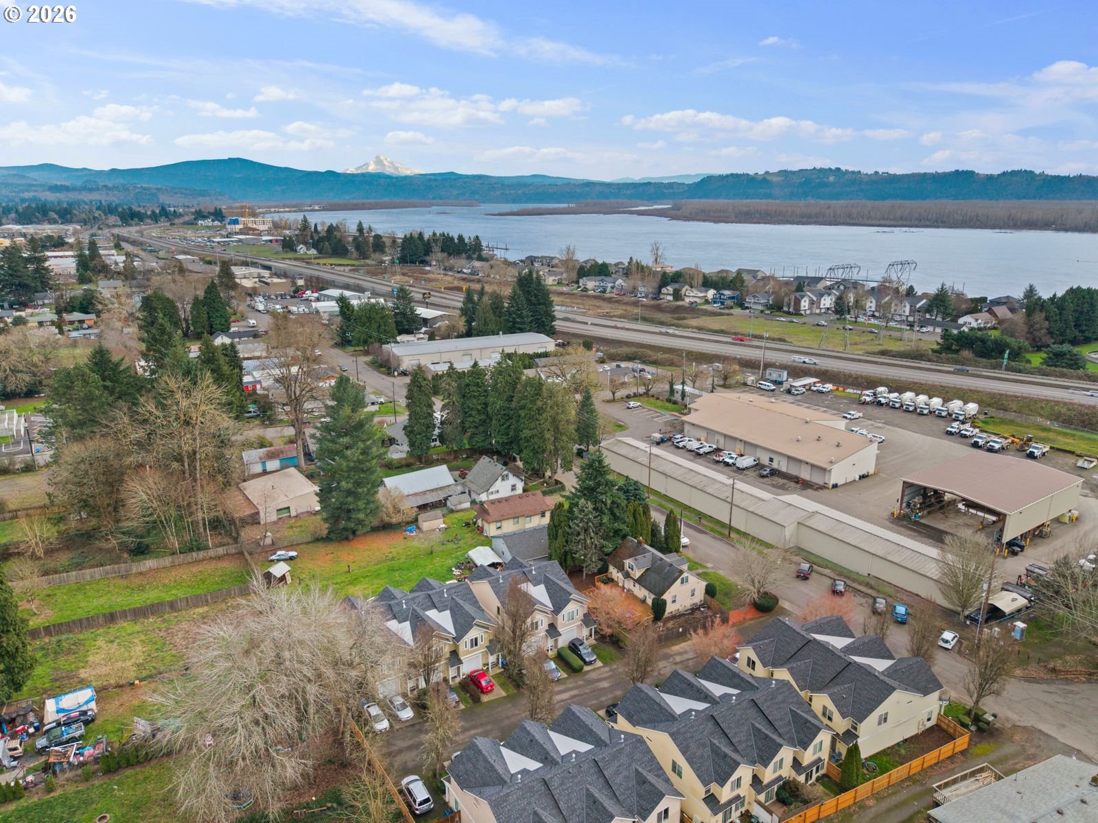 1443 Southeast 8th Avenue Camas, WA 98607 - Photo 47 of 48 a view of a city with lake