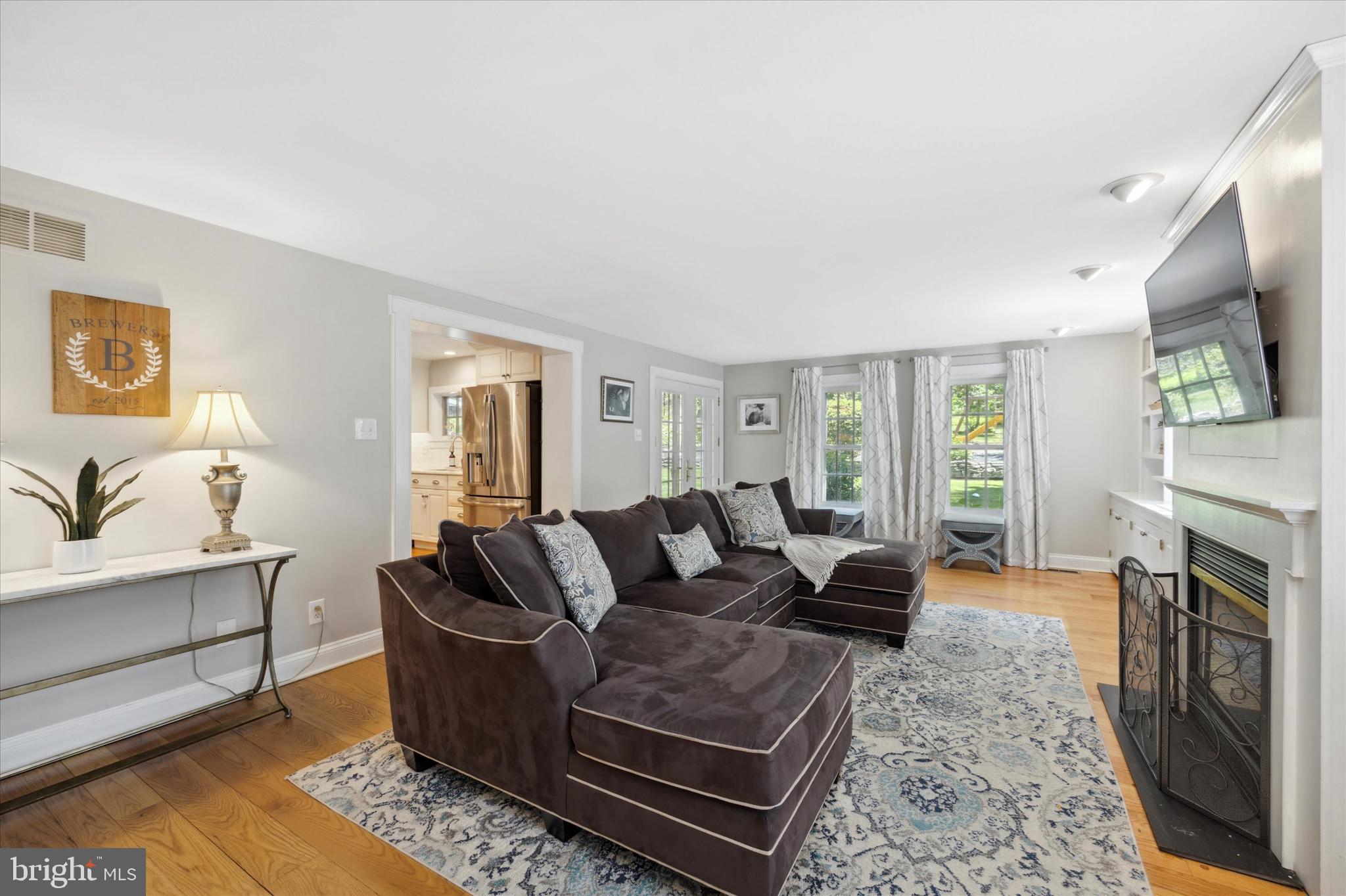 744 Pugh Road Wayne, PA 19087 - Photo 11 of 62 Living Room off Kitchen and Dining Room