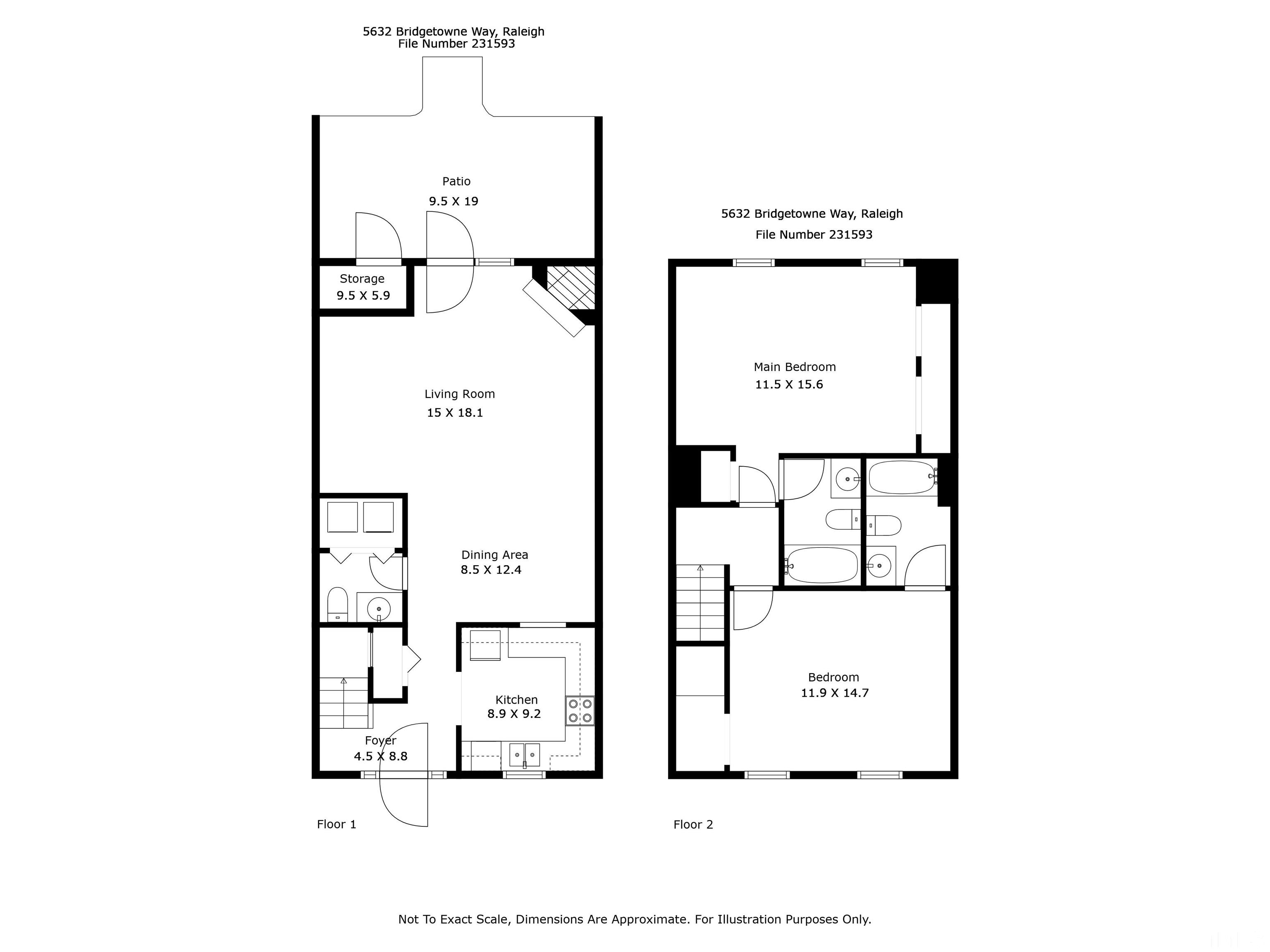 5632 Bridgetowne Way Raleigh, NC 27609 - Photo 22 of 26 unknown