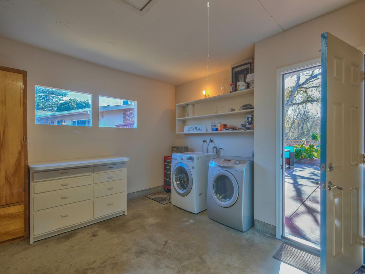 26464 Mission Fields Road Carmel, CA 93923 - Photo 31 of 35 a utility room with dryer and washer