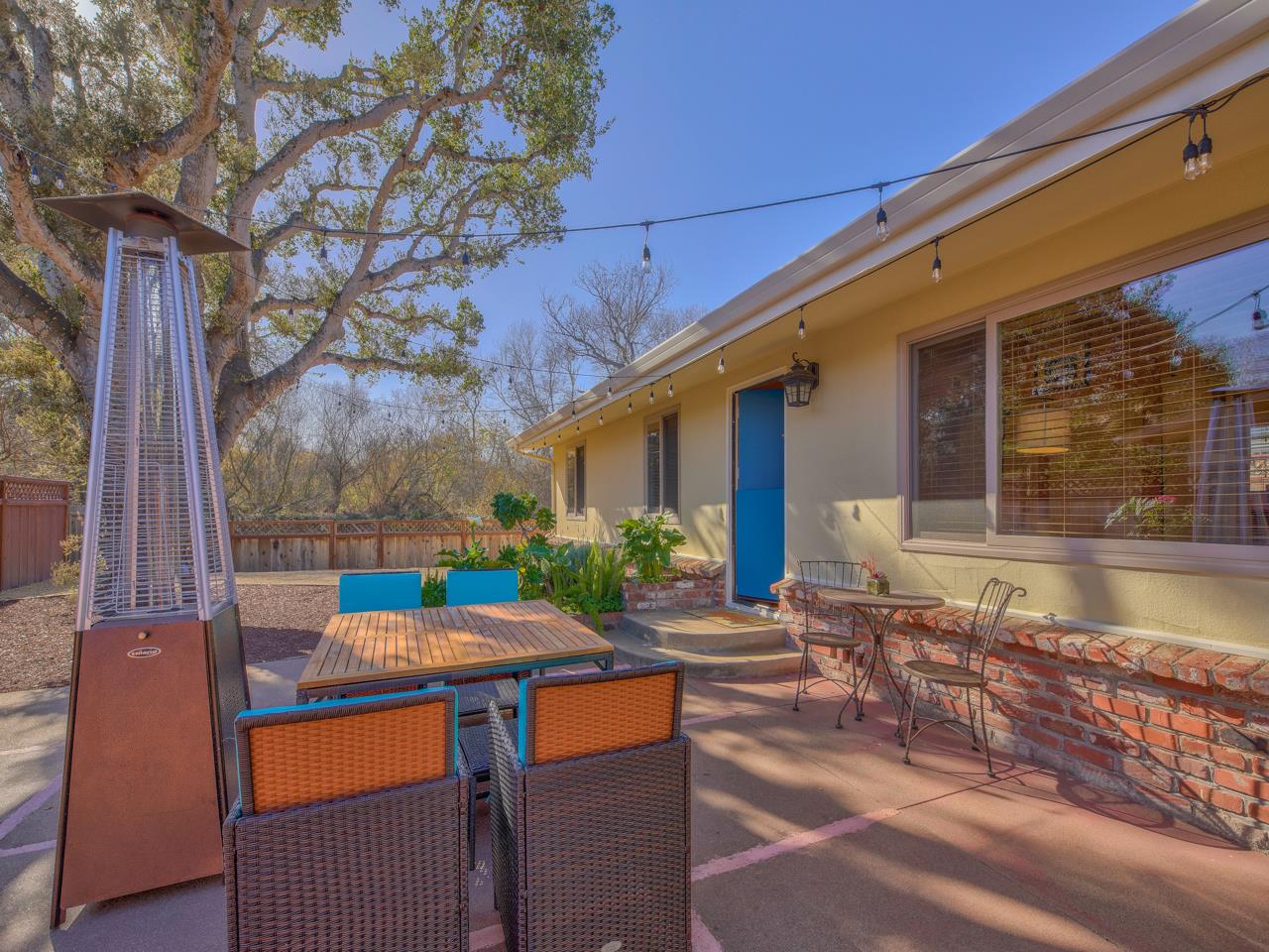 26464 Mission Fields Road Carmel, CA 93923 - Photo 6 of 35 a backyard of a house with outdoor seating