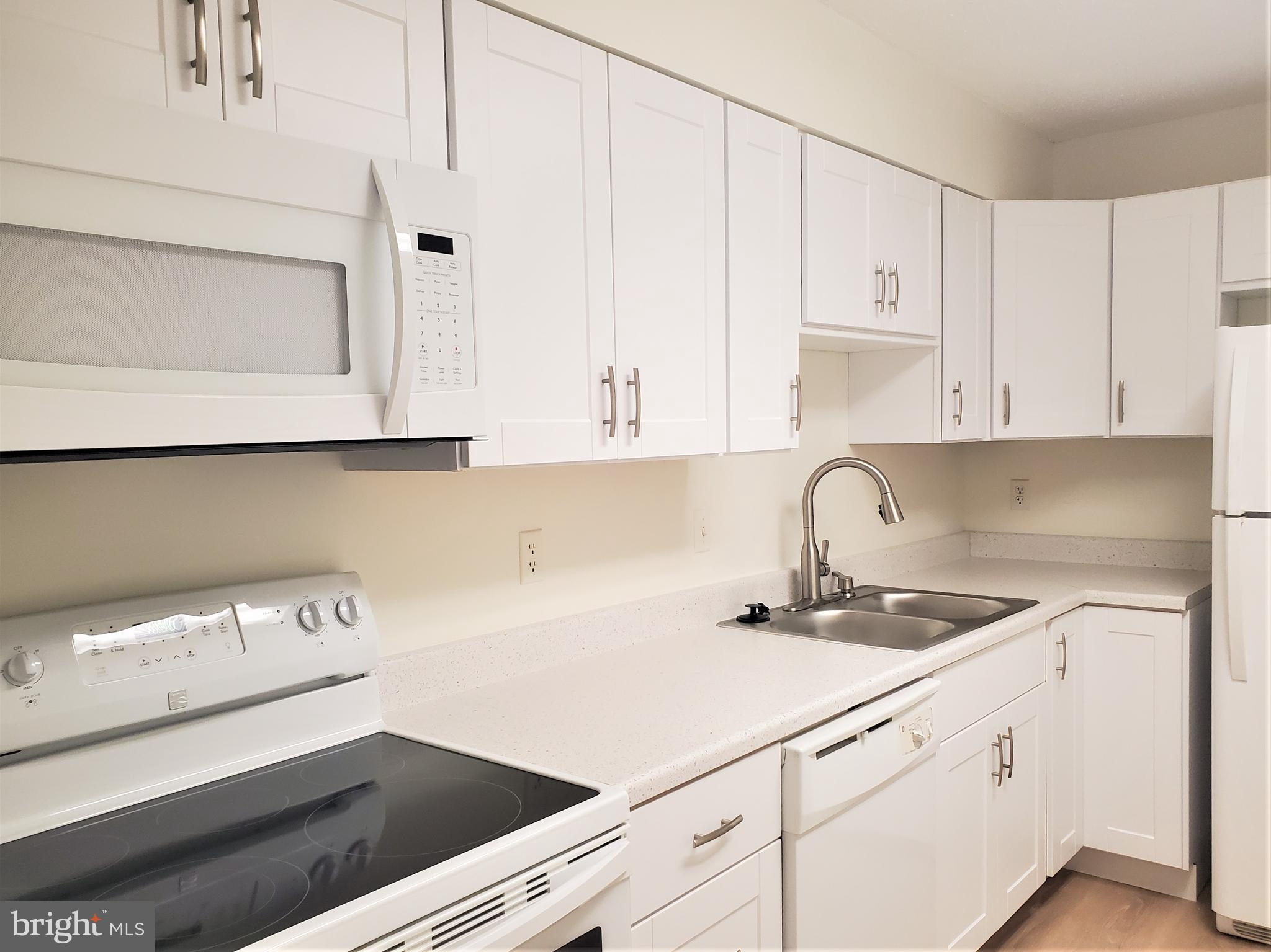 Brand New All White Kitchen