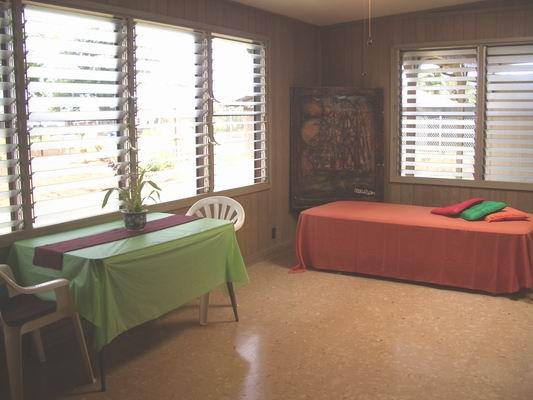 5200 Sokei Road Kapaa, HI 96746 - Photo 11 of 22 a bedroom with a bed and a window
