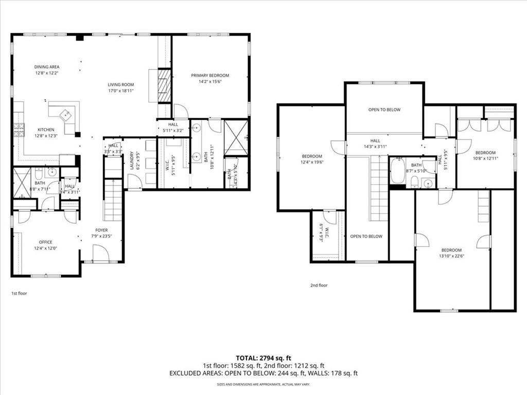 19 Pinoak Trail Cartersville, GA 30121 - Photo 55 of 55 a picture of a floor plan