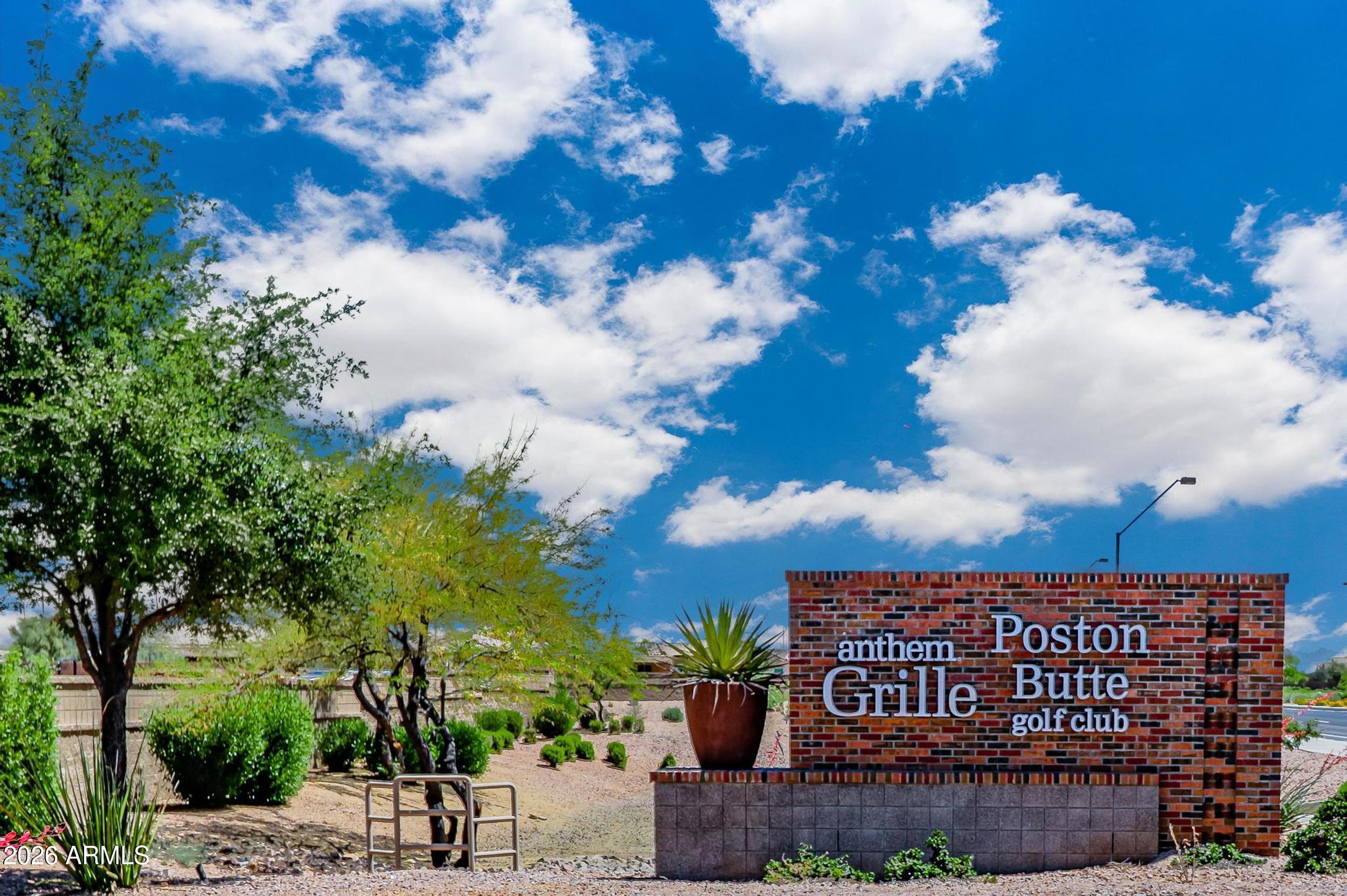 8180 West Silver Spring Way Florence, AZ 85132 - Photo 6 of 12 Anthem Grille Poston Butte Sign Team Bev