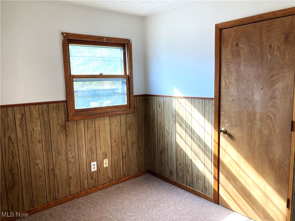 151 North Seneca Street Rittman, OH 44270 - Photo 10 of 17 Carpeted empty room with wooden walls