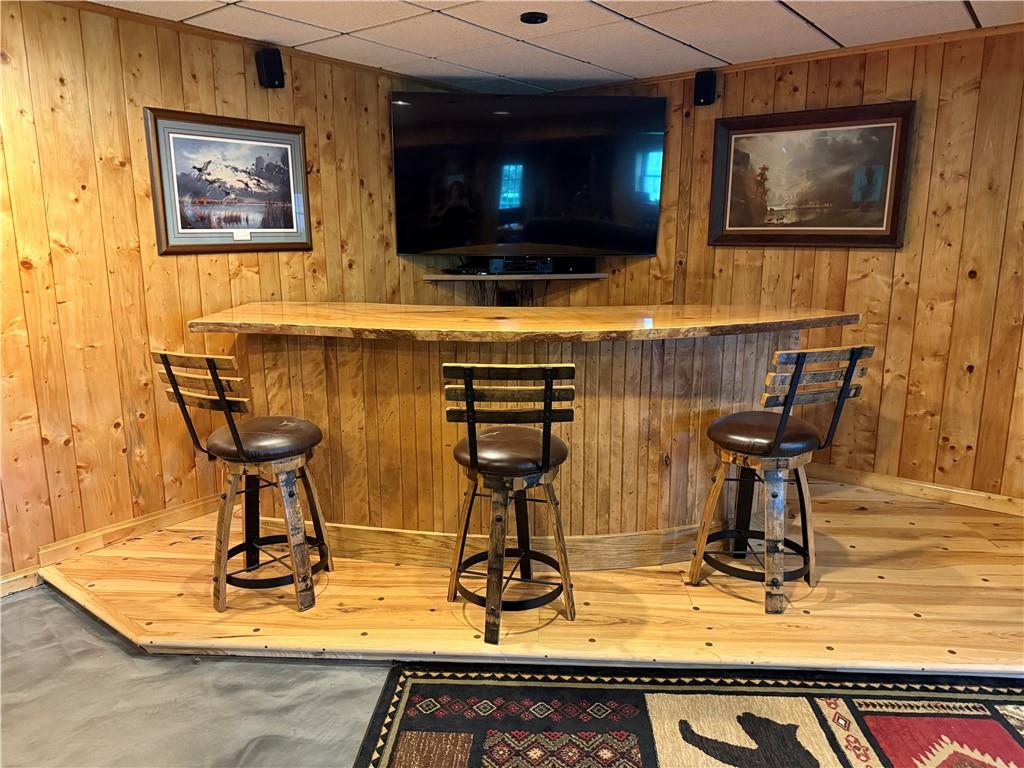 111 McCall Road Butler, PA 16001 - Photo 33 of 50 a living room with fireplace furniture and a flat screen tv