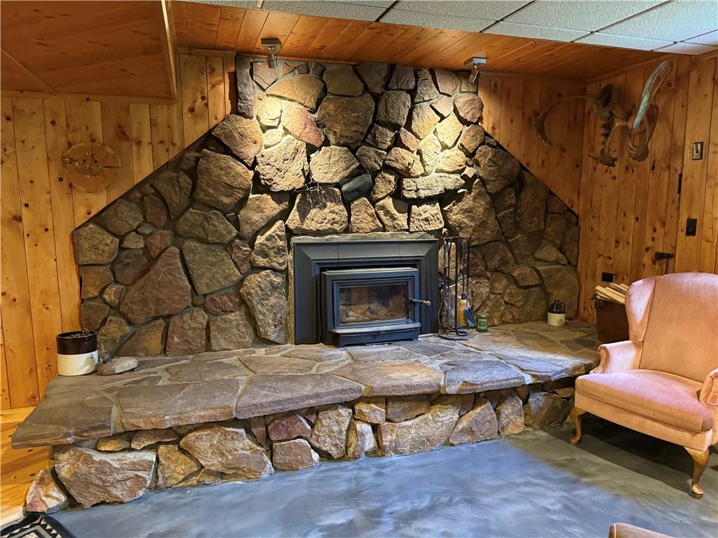 111 McCall Road Butler, PA 16001 - Photo 34 of 50 a living room with a couch and a fireplace