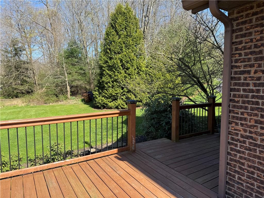 111 McCall Road Butler, PA 16001 - Photo 37 of 50 a view of a wooden deck