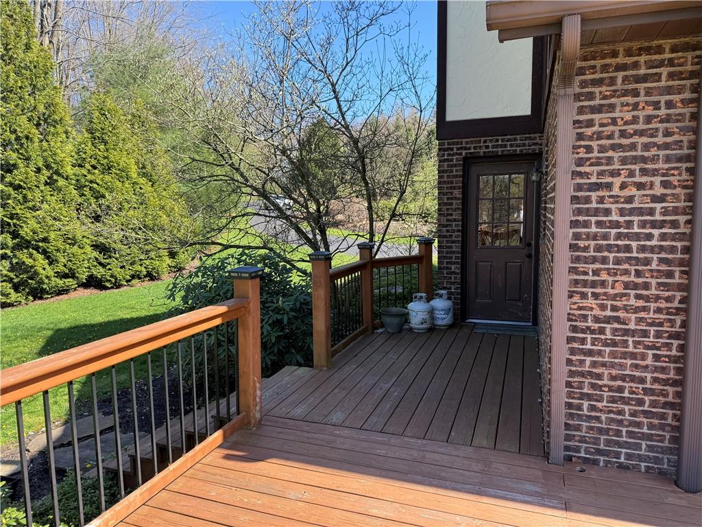 111 McCall Road Butler, PA 16001 - Photo 38 of 50 a view of a wooden deck