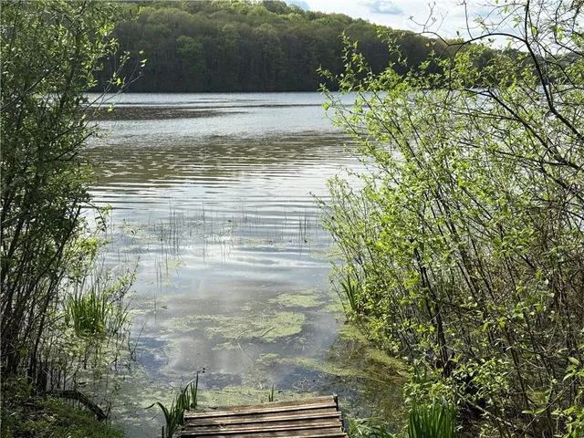 a view of a backyard of a house