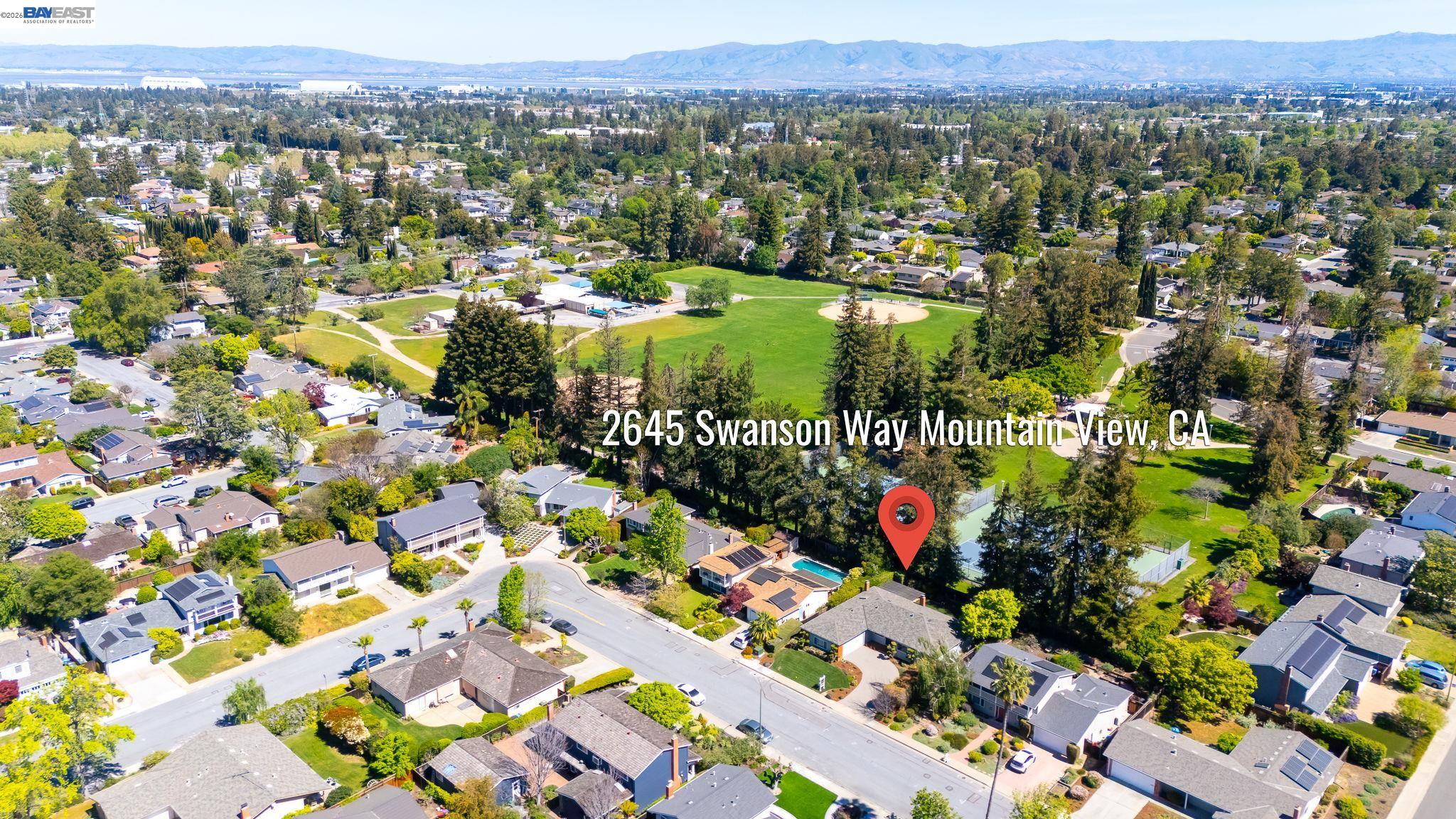 2645 Swanson Way Mountain View, CA 94040 - Photo 49 of 50 a view of a city