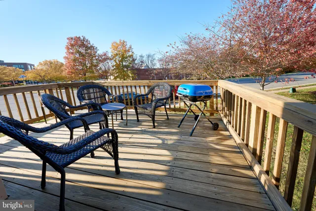a view of a chairs and table on the terrace