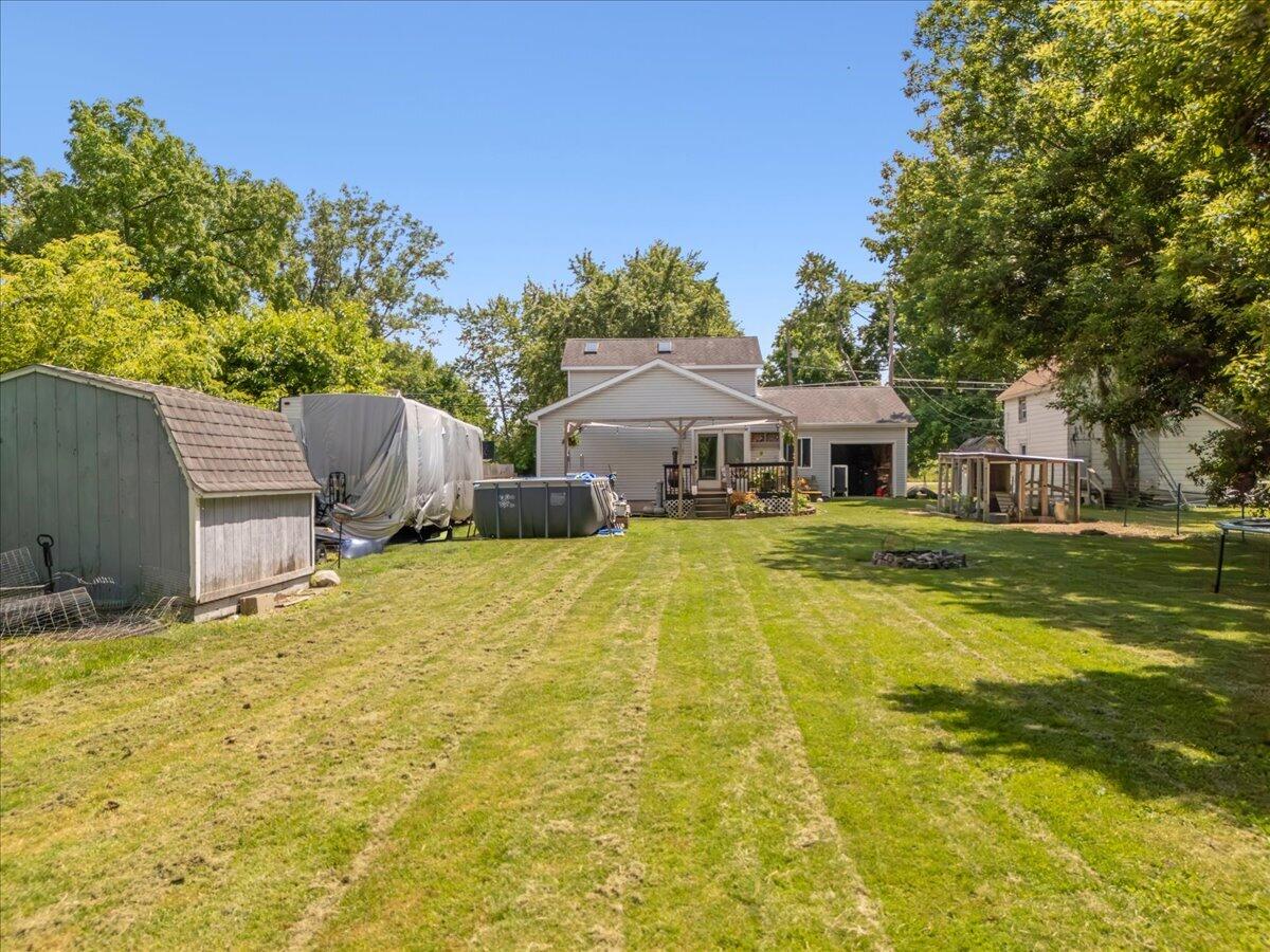 9611 Newburg Road Durand, MI 48429 - Photo 31 of 36 07-9611 Newburg Drone-22