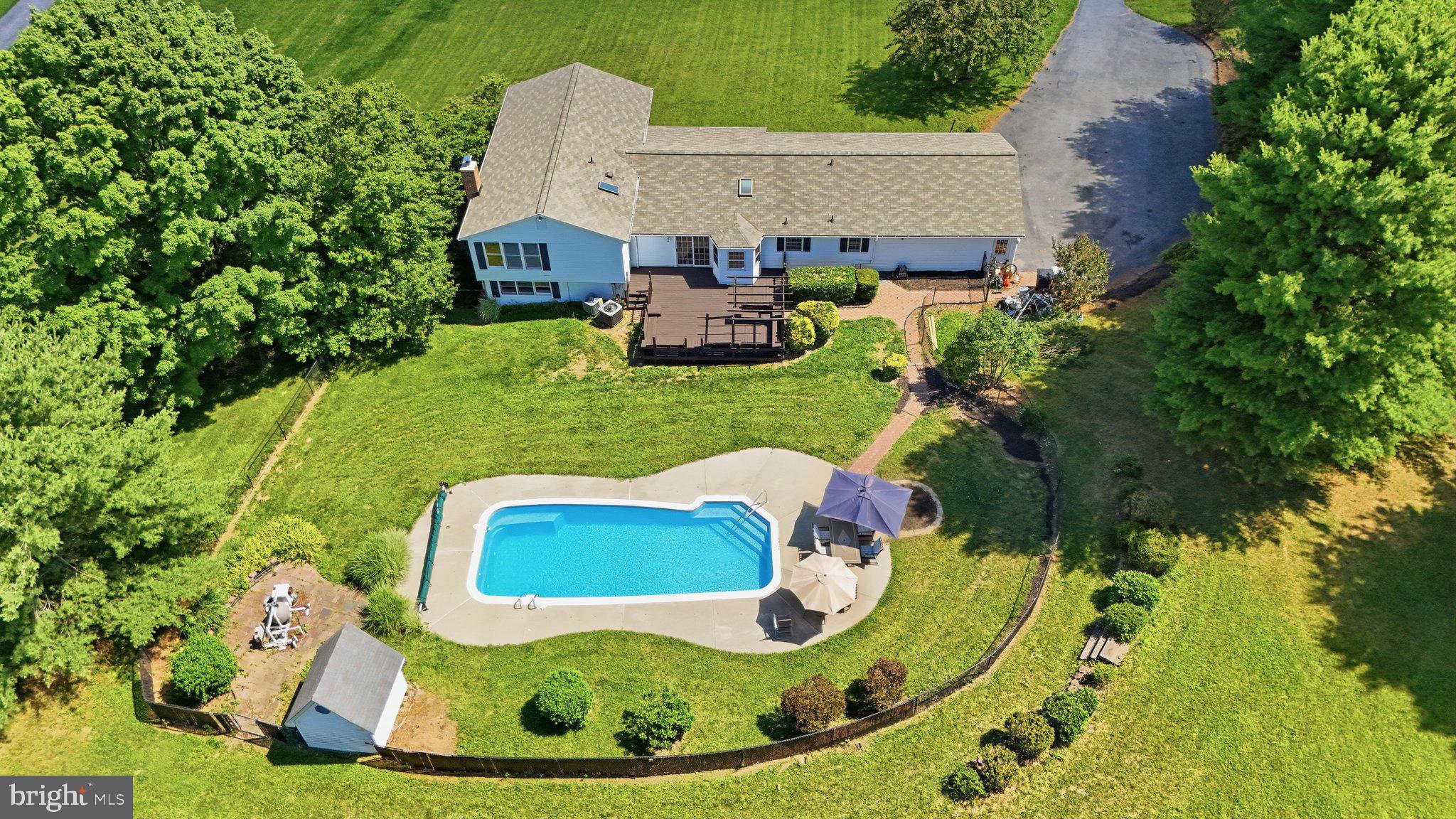 3814 Boteler Road Mount Airy, MD 21771 - Photo 59 of 61 Aerial Back