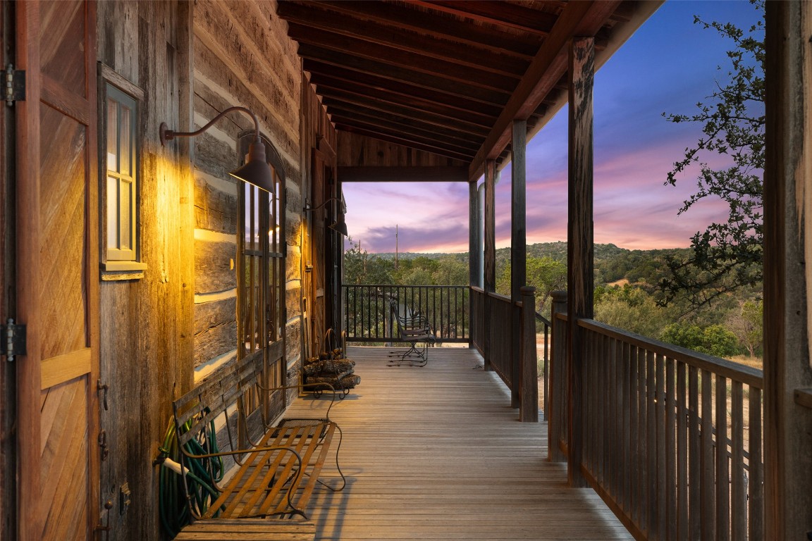 3503 Althaus-Davis Road Fredericksburg, TX 78624 - Photo 14 of 40 a view of a porch with wooden floor and outdoor space