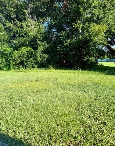 a view of outdoor space with deck and yard