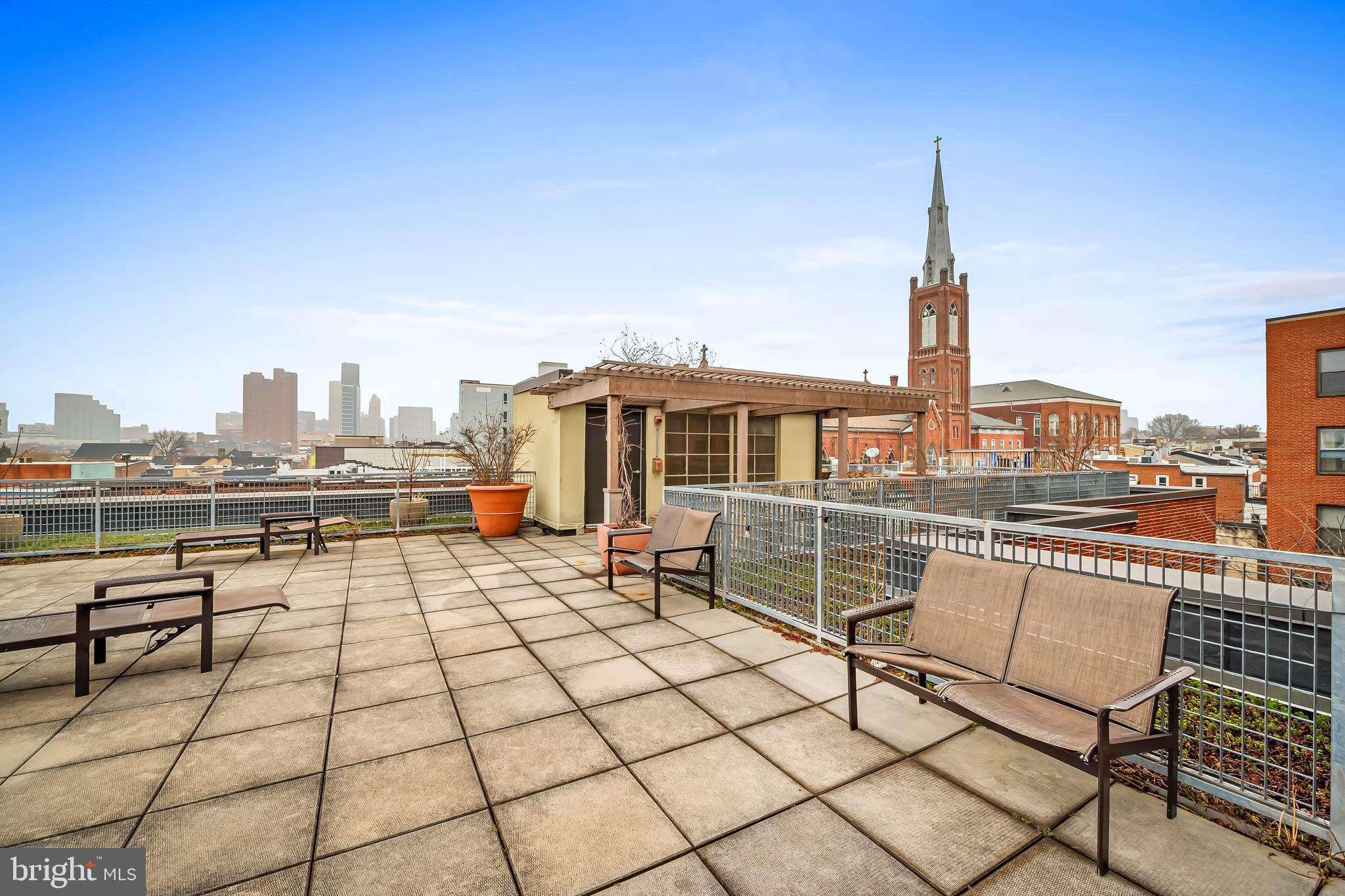 1211 Light Street, Unit 103 Baltimore, MD 21230 - Photo 21 of 31 a view of a terrace with chairs
