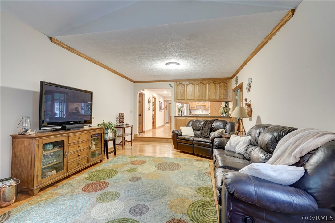 9610 Old Forge Road Providence Forge, VA 23140 - Photo 14 of 44 a living room with furniture and a flat screen tv