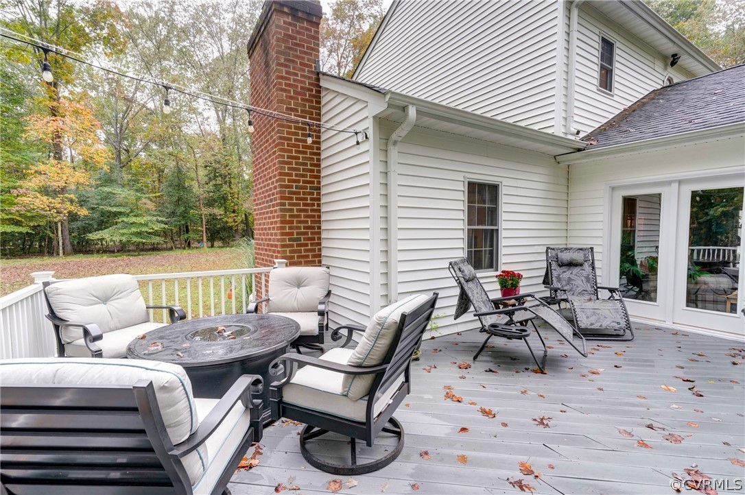 9610 Old Forge Road Providence Forge, VA 23140 - Photo 38 of 44 a view of a patio with couple of chairs and a couch