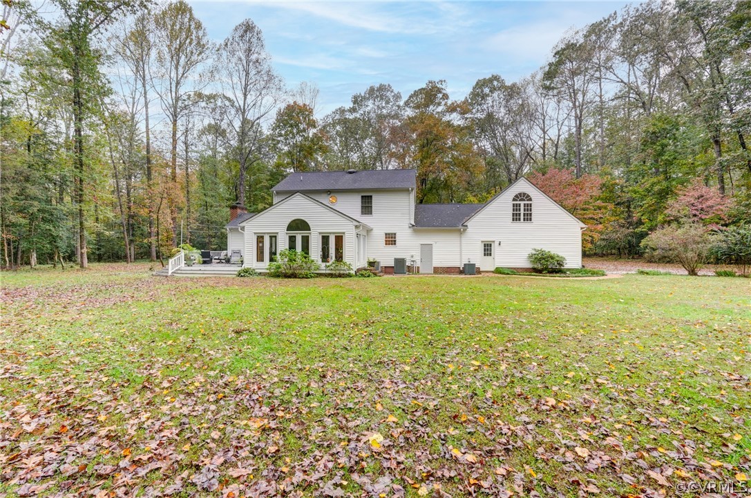 9610 Old Forge Road Providence Forge, VA 23140 - Photo 39 of 44 a view of house with garden