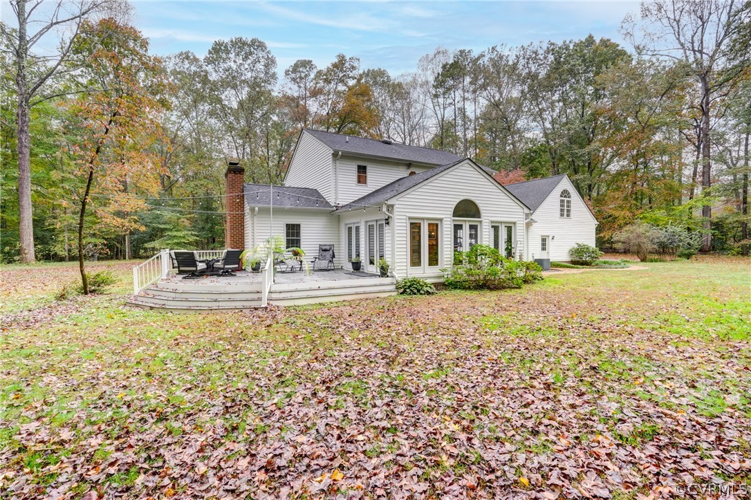 9610 Old Forge Road Providence Forge, VA 23140 - Photo 6 of 44 a house view with a outdoor space