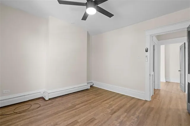 wooden floor in an empty room